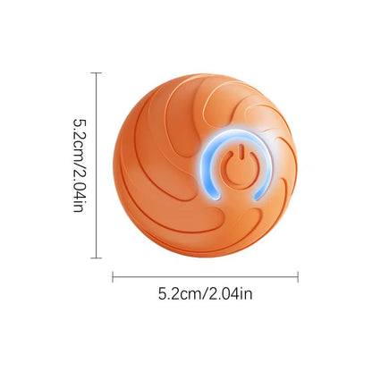 Smart Pet Toys Ball Electric Automatic Jumping Rolling Ball Interactive Game Rechargeable Moving Puppy Kitty Entertainment Toy